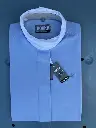 blouse dames korte mouw blue.webp