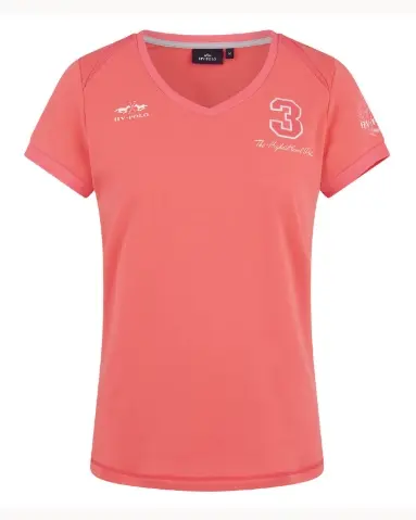T-shirt Favouritas tech bright coral.webp
