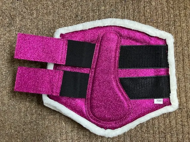beenbeschermers glitter roze.webp