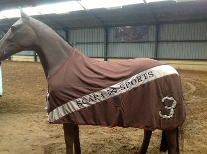 [SCA.01-Bruin-175] Fleecedeken Scapa (Bruin, 175 cm)