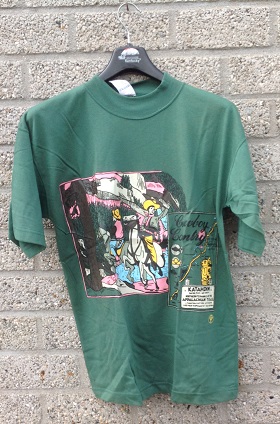 [lifeline-Blauw-XS] T-shirt (Blauw, XS)