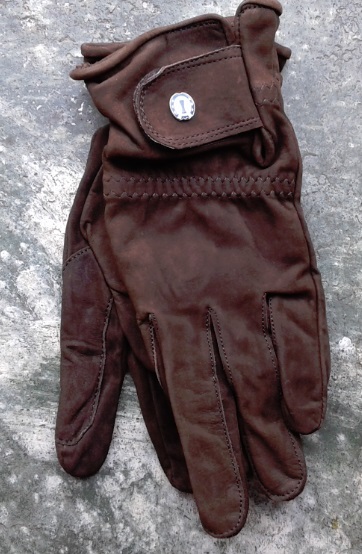 [KL521-Zwart-XL] Handschoen Nubuck (Zwart)