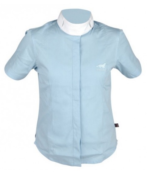 [590025-Wit-XS] Wedstrijdblouse Red Horse (Wit, XS)