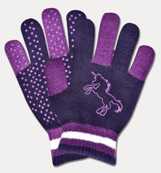 [6188-night blue/lilac] Handschoen Unicorn (night blue/lilac)