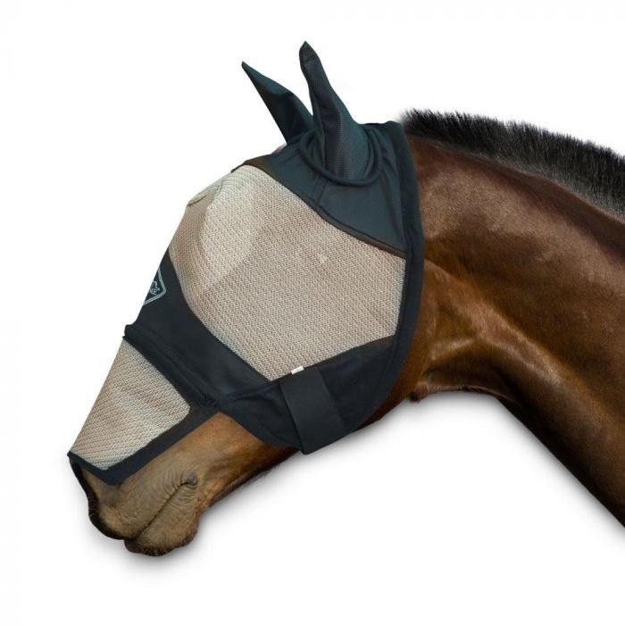 [vliegenmasker-chetaime-Full] Chetaime Vliegenmasker met oren en afritsbare neus (Full)