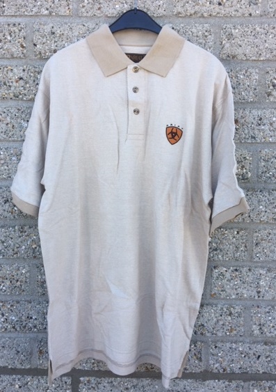 [herenpolo-ariat-beige-L] Herenpolo Ariat (L)