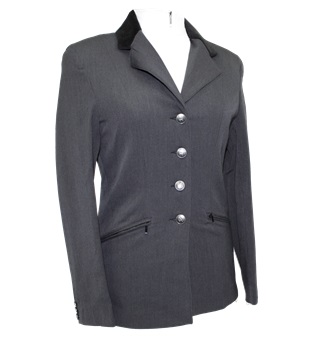 [1RI960-Zwart-44] Concoursjas Deluxe Dames (Zwart, 44)