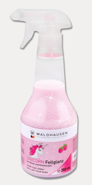 Unicorn glitterspray frambozen