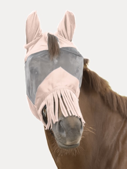 Vliegenmasker met oren en neusfranjes (Full)