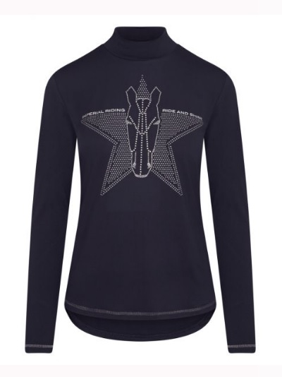 Kids Tech top IRHBelle Star (Navy, 176)