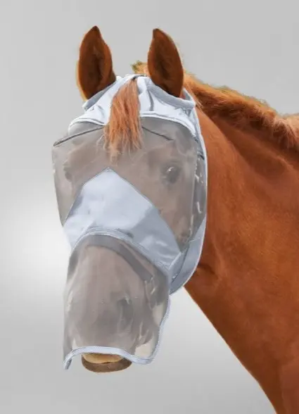 Vliegenmasker zonder oren met neusflap (Full)