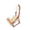 Kavalkade halster leer bont